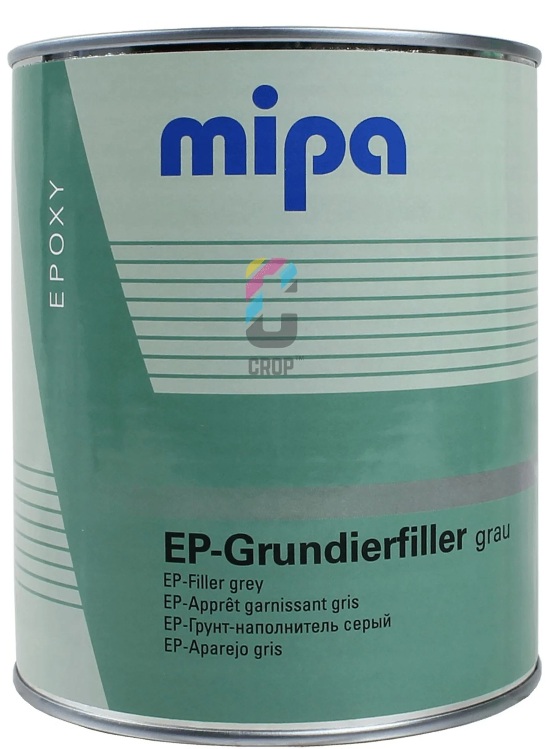 MIPA 2K Epoxy Aparejo Gris - en lata 1 litro