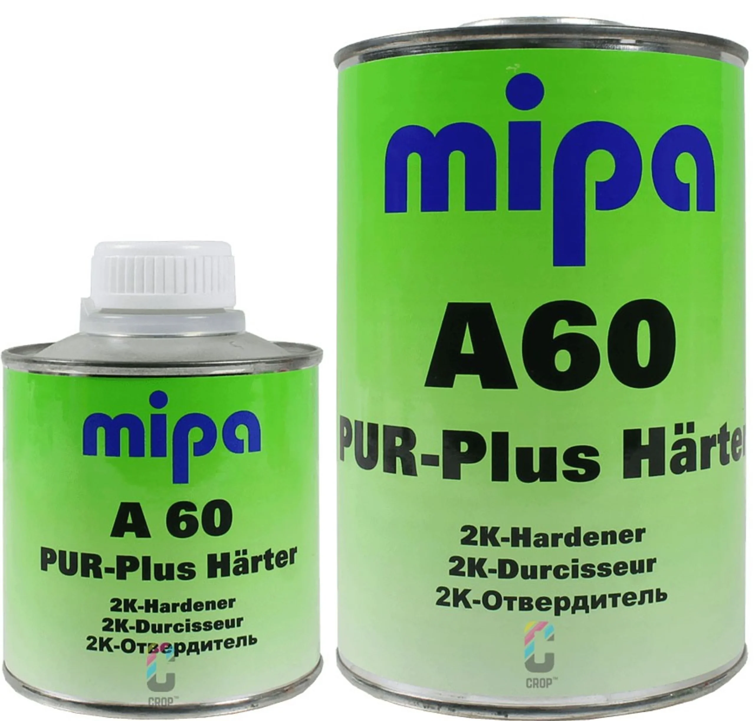 MIPA 2K PUR Plus A60 Endurecedor para pintura acrílica 2K a pincel