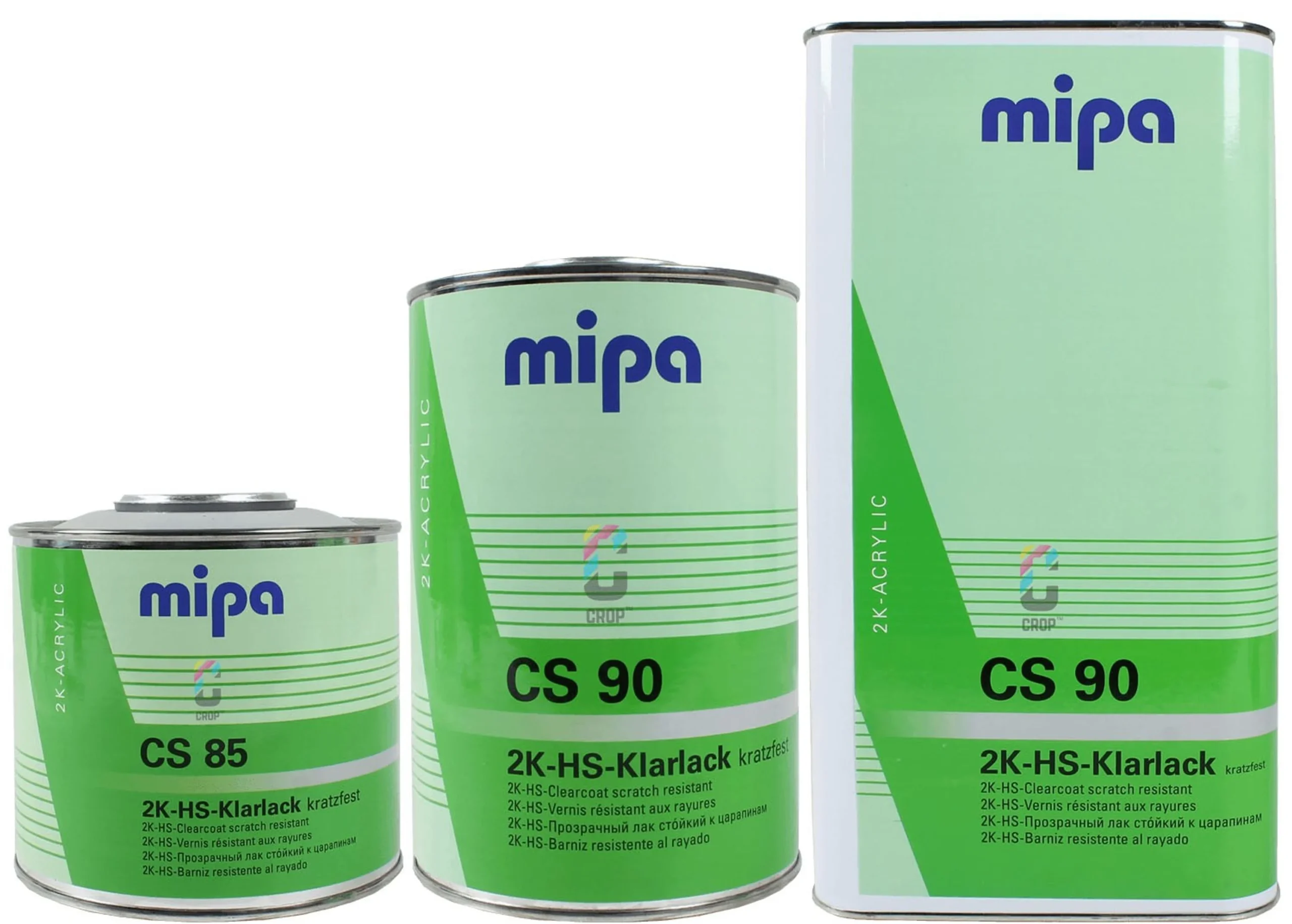 MIPA 2K-HS Barníz resistente al rayado en lata - Alto Sólido