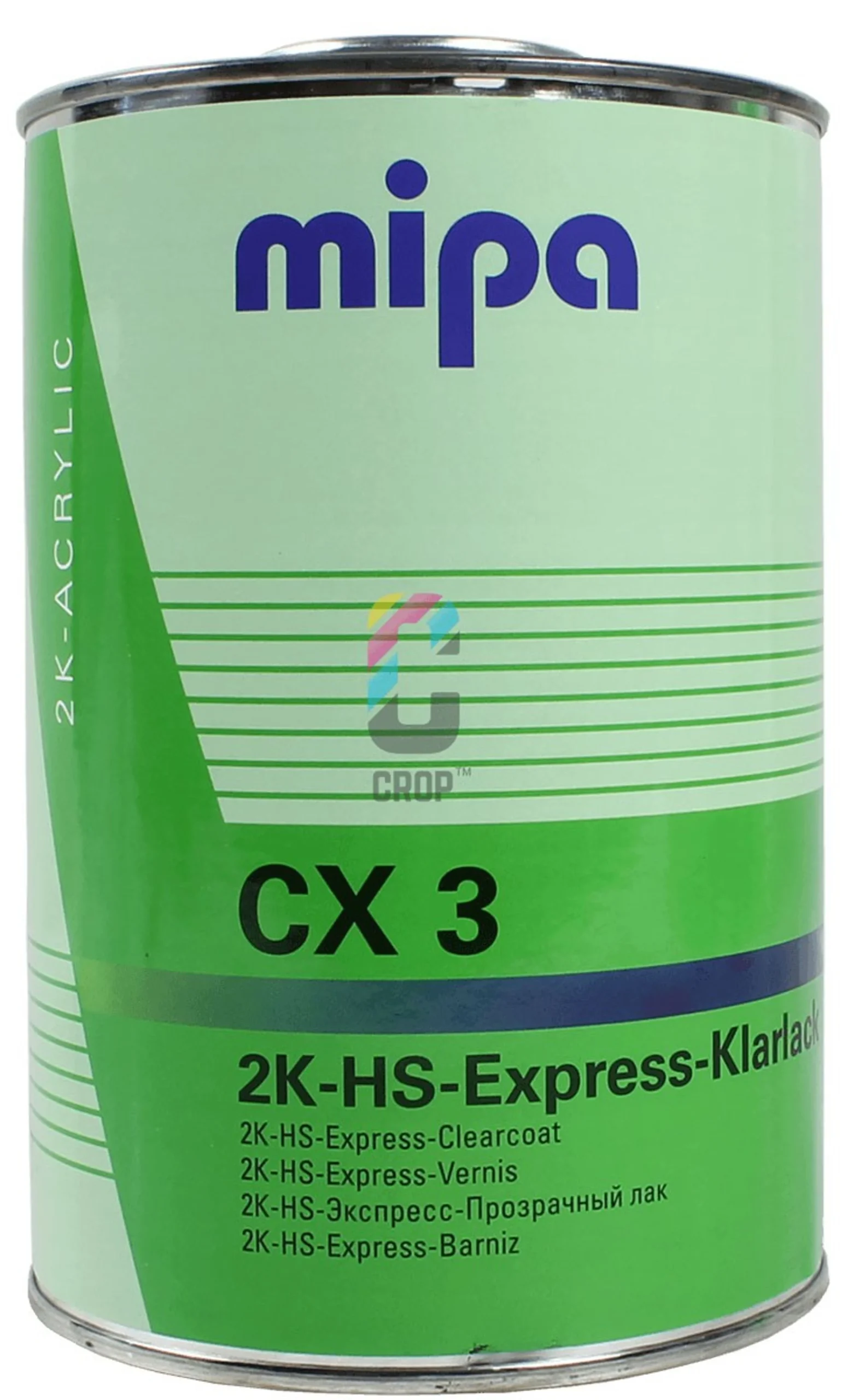MIPA CX3 2K HS Barniz transparente de secado al aire de alto brillo