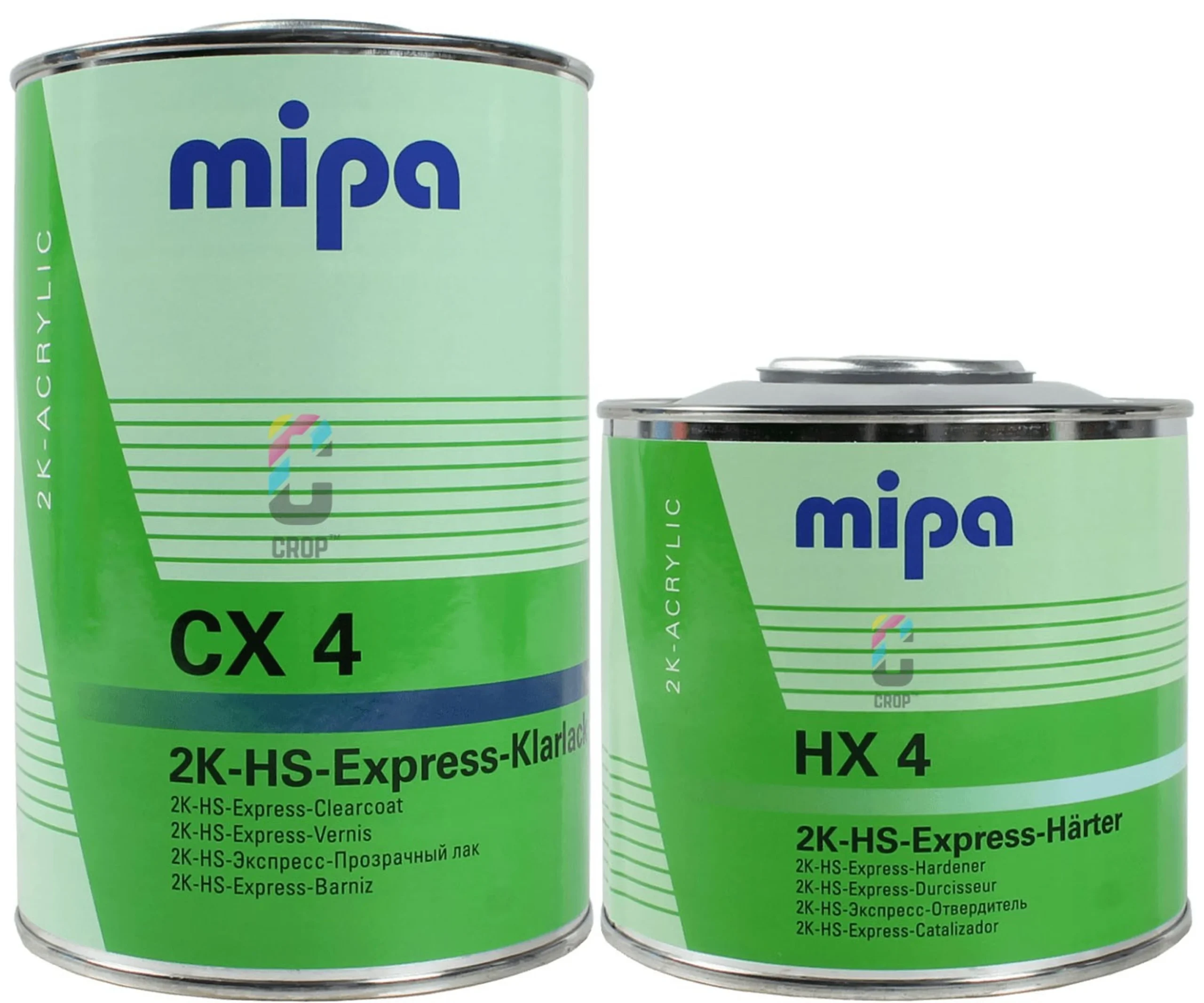 MIPA CX4 2K Air-drying Barniz de Alto Brillo + Endurecedor - Juego de 1,5 litros