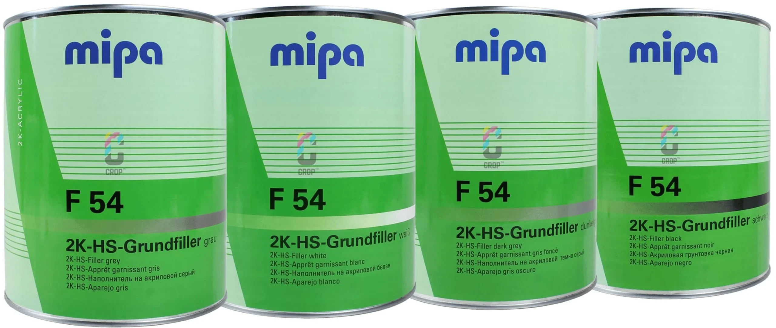 MIPA F54 2K-HS Primer de Relleno - 4 litros