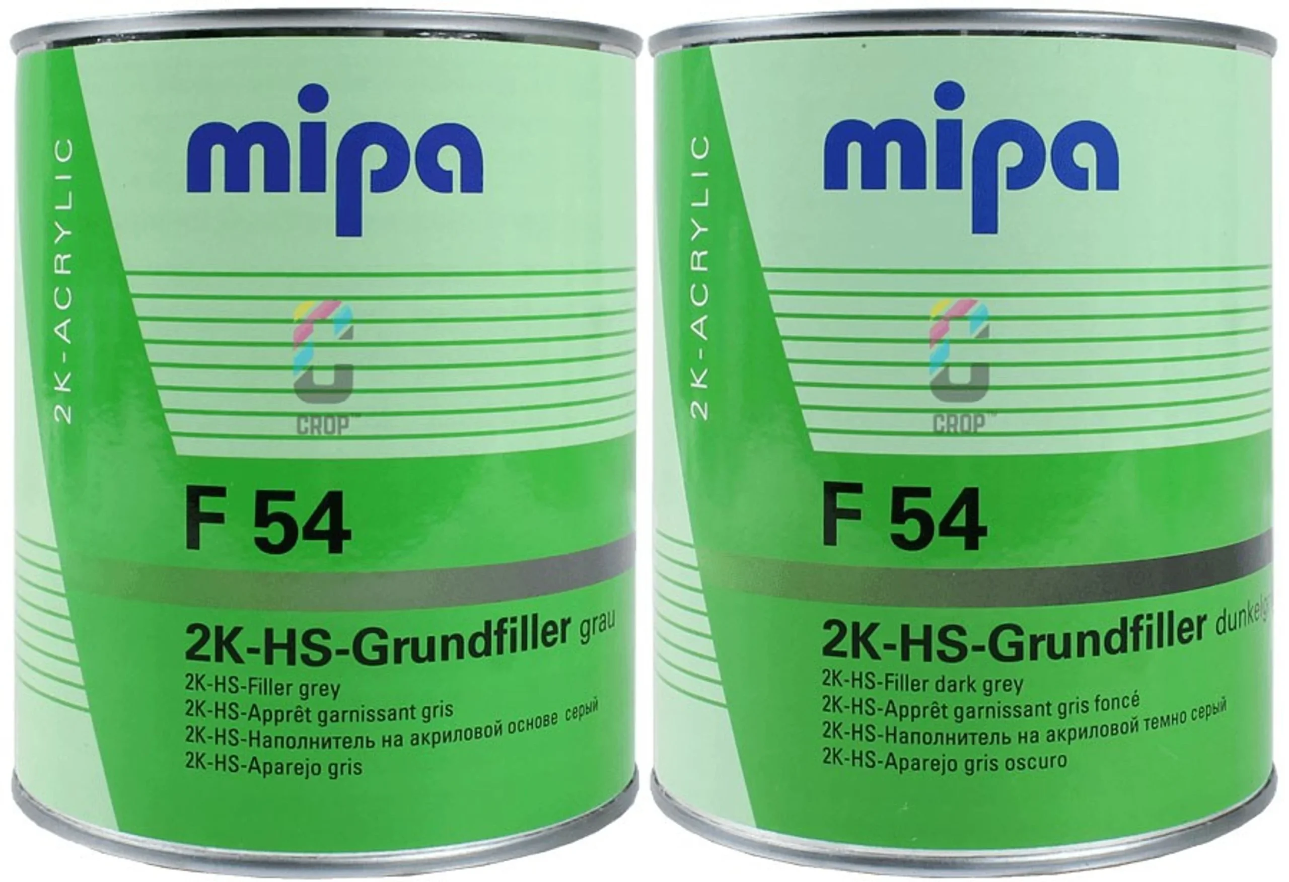 MIPA F54 2K-Alto Solido Primer Aparejo - Primer - 1 litro