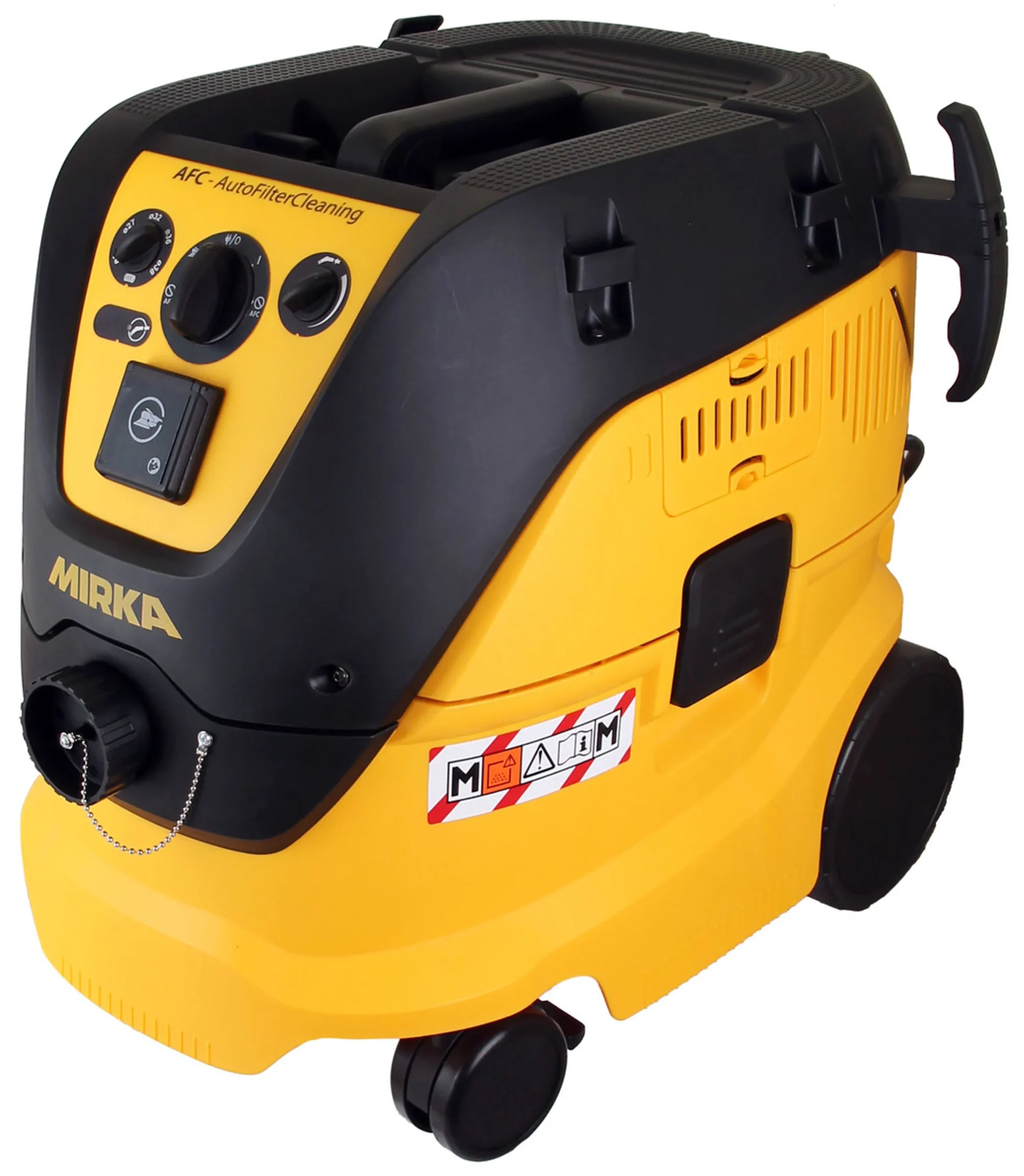 MIRKA 1230M AFC Aspirador 30 litros + Limpieza automática del filtro - 1200 vatios - Clase M