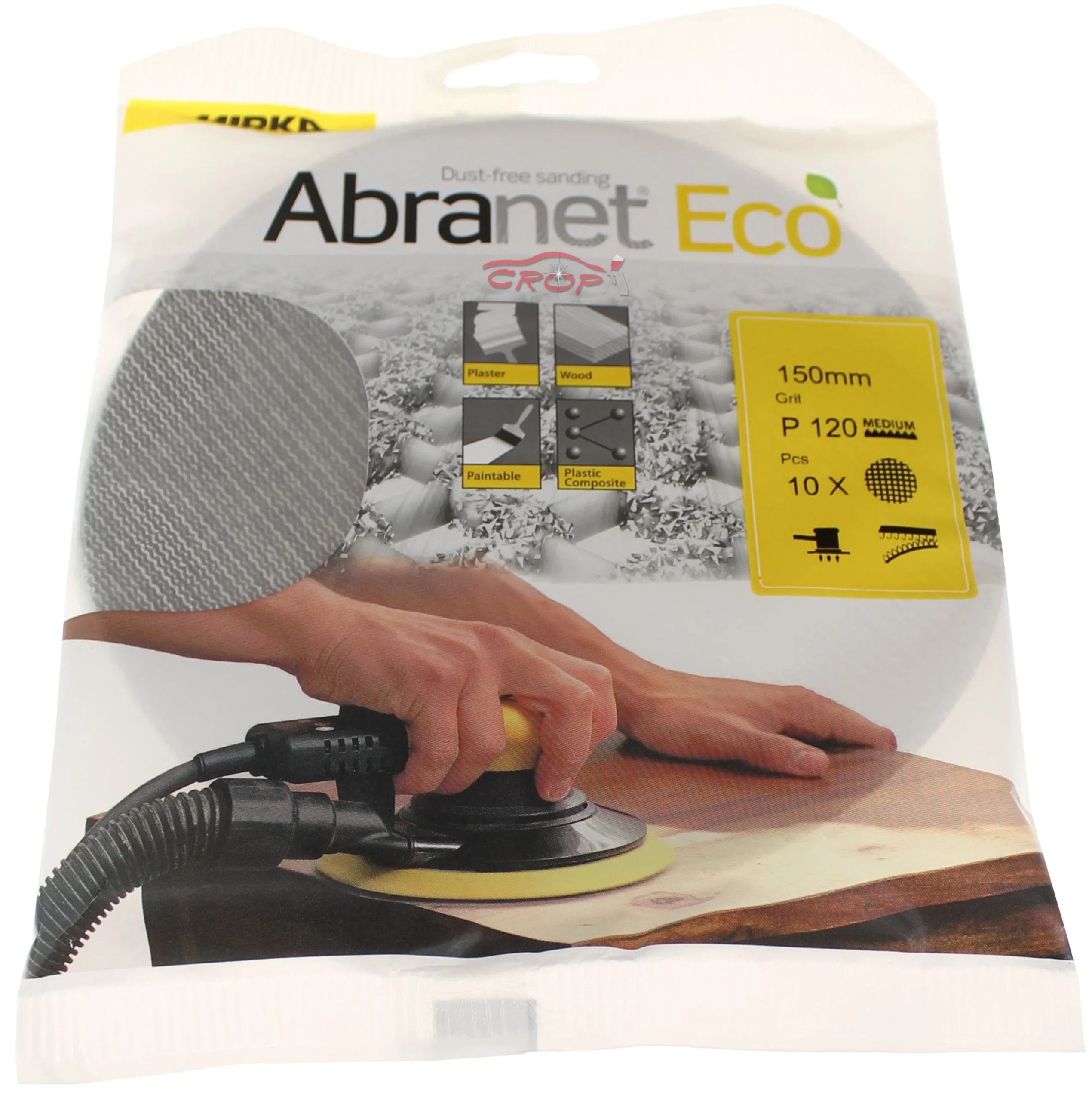 MIRKA Abranet Discos de lijado 150mm – 10 unidades