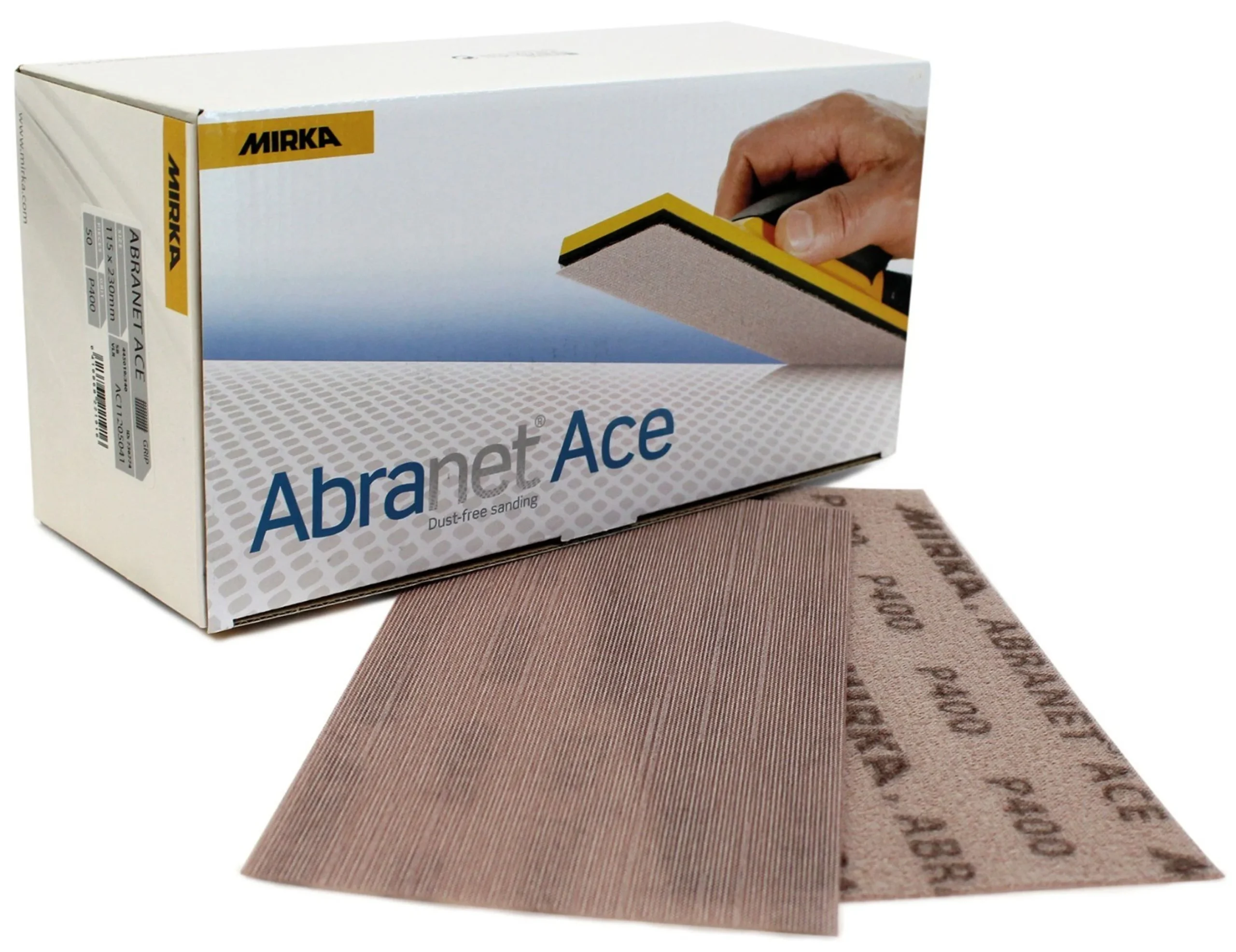 MIRKA Abranet ACE Tiras de lijado 115x230 mm