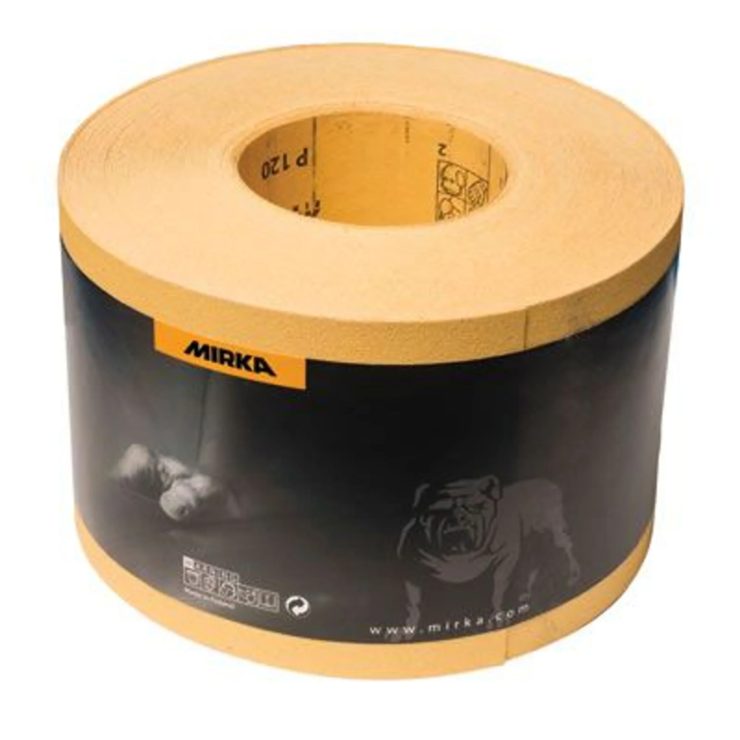 MIRKA Gold Papel de lija en rollo 115 mm x 50 metros
