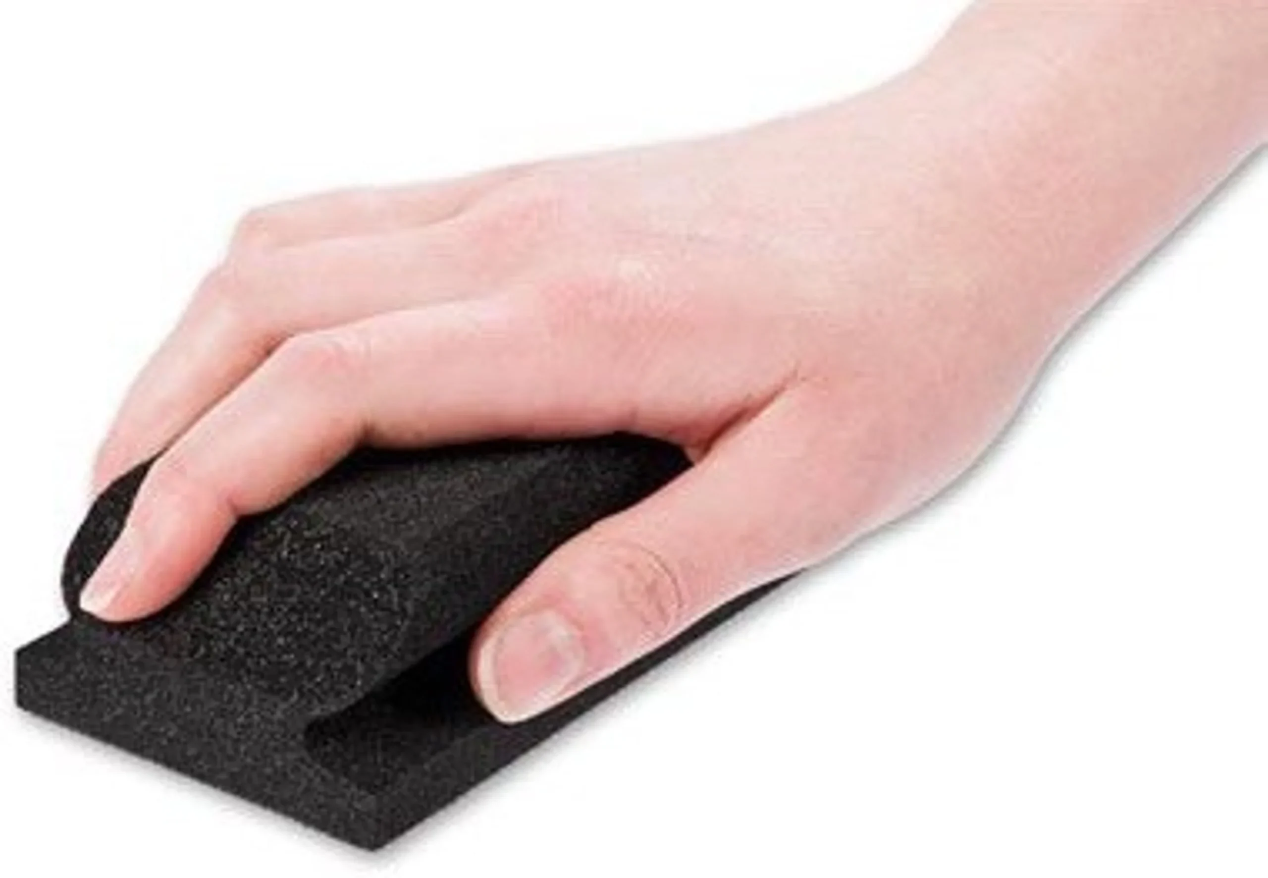 MIRKA Taco de lijado manual flexible con velcro 70x125mm con mango