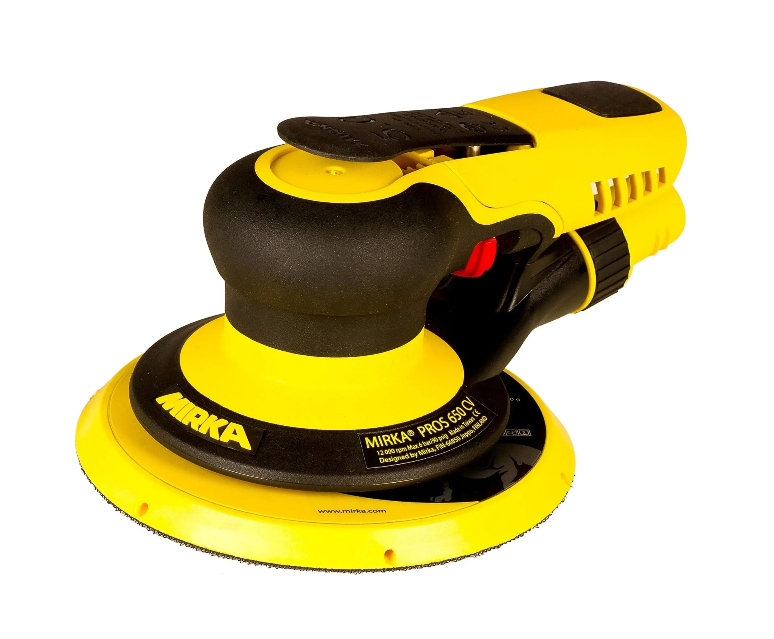 Lijadora neumática MIRKA PROS 650CV 125 mm – órbita excéntrica de 5 mm