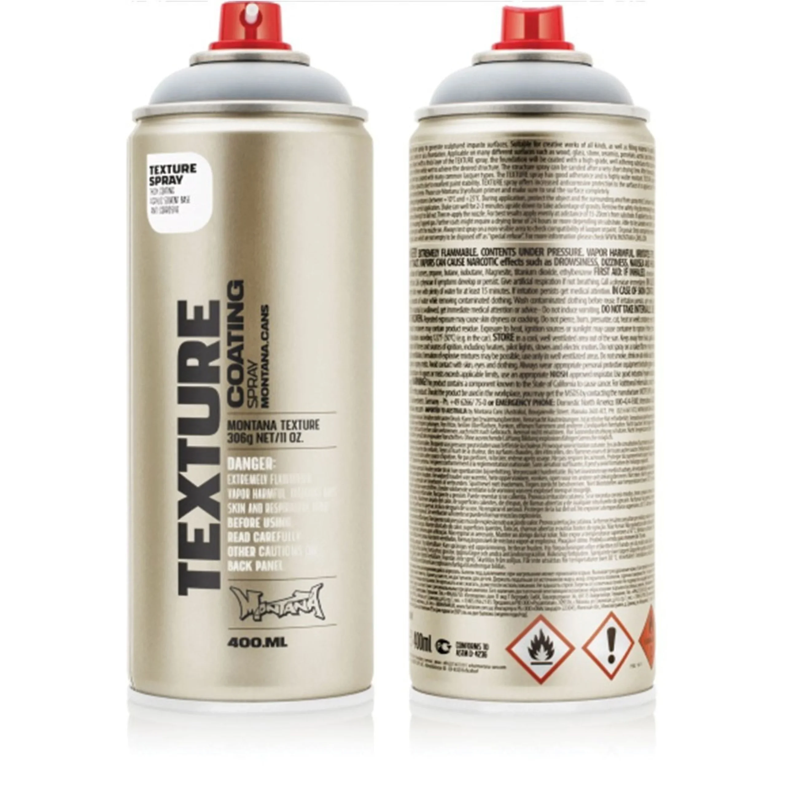 Montana Texture Coating Aerosol T8000 400ml Gris