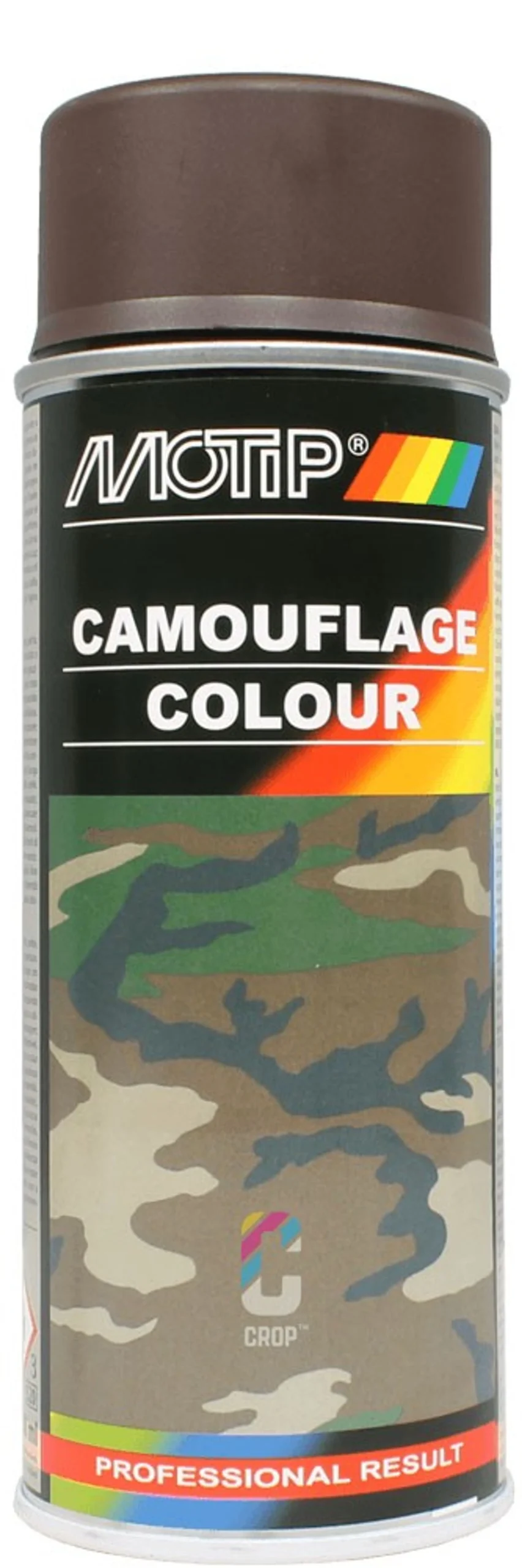MoTip Pintura militar Marrón Aerosol 400ml - RAL8027