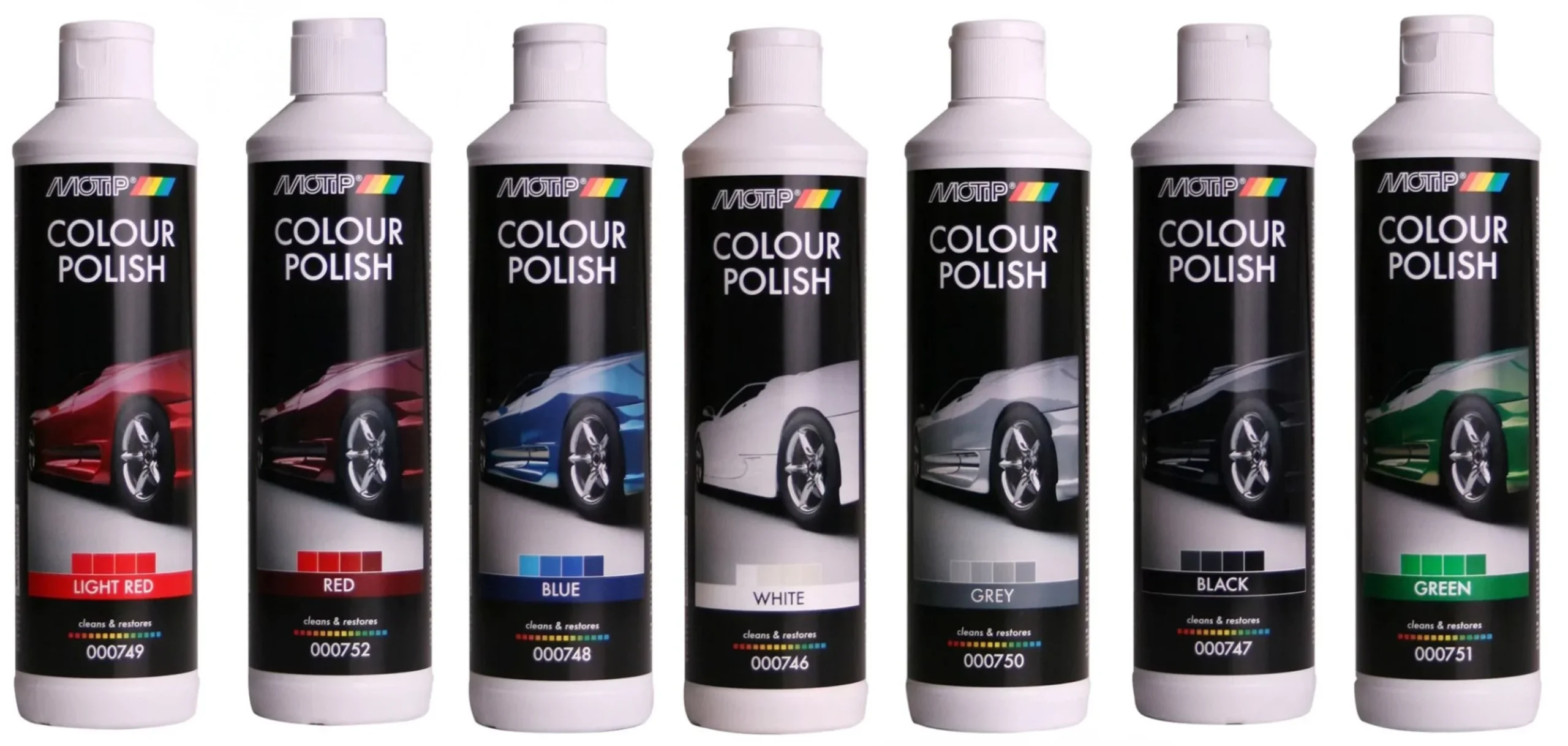 MoTip Car Care Pulimento Color Negro 500ml