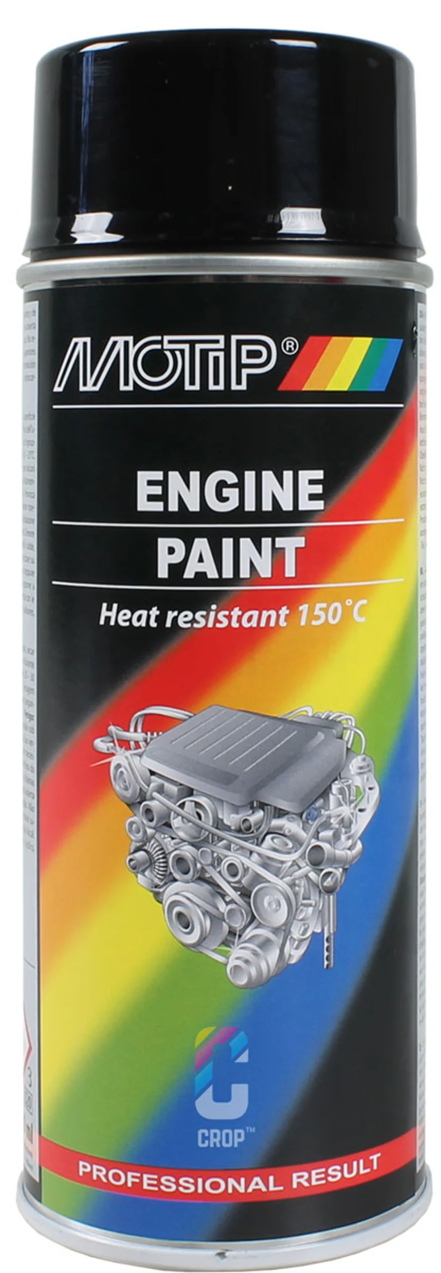 MoTip Motor Pintura NEGRO Aerosol 400ml