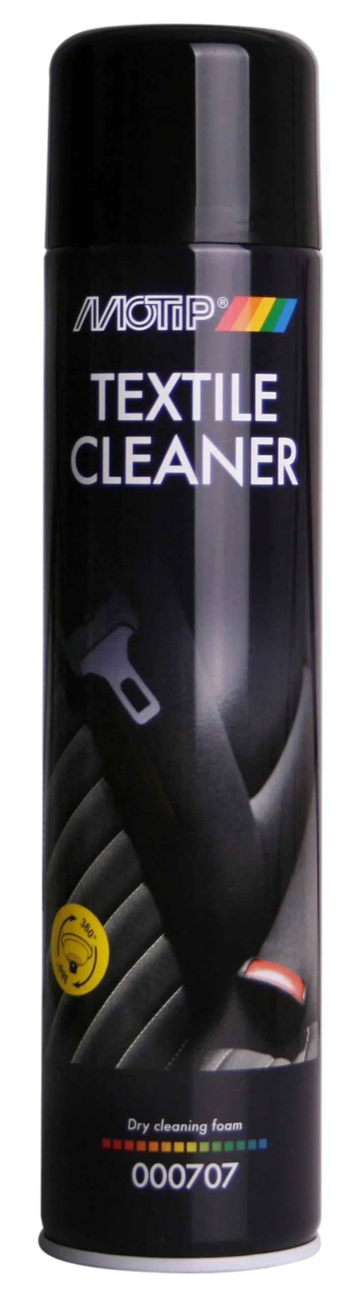 MoTip Car Care Limpiador Textil Negro Aerosol 600ml