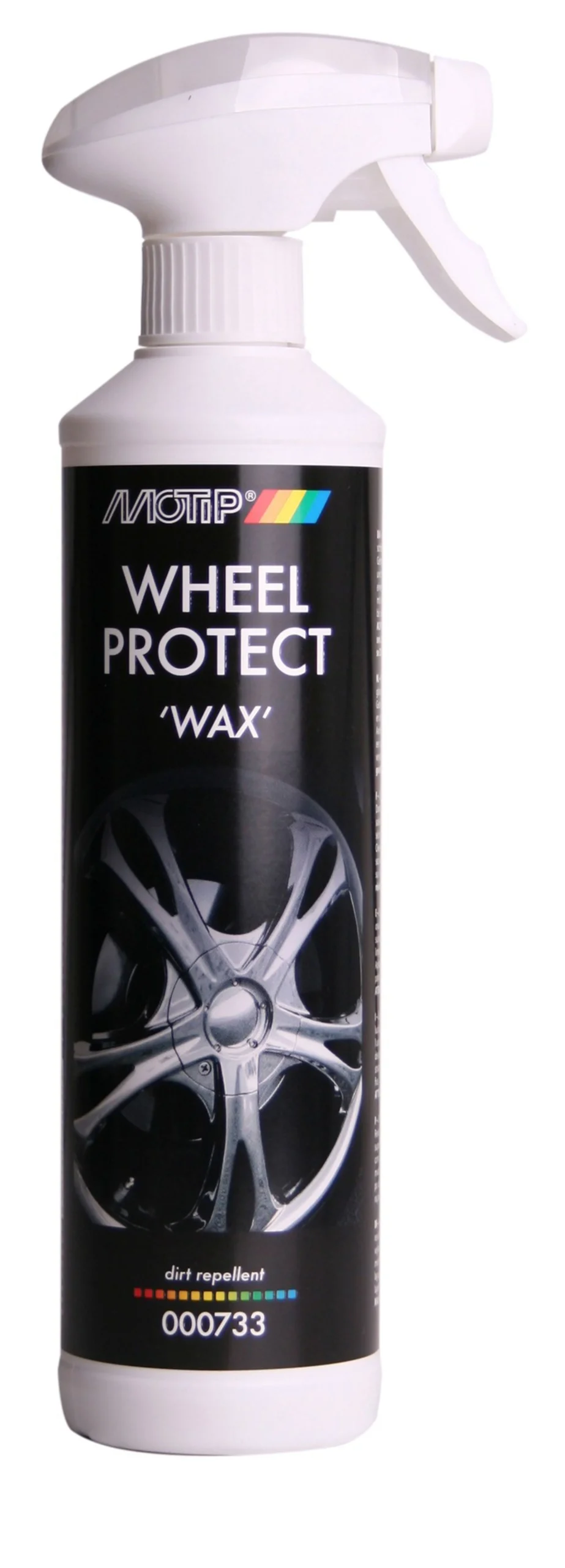 MoTip Car Care Cera Protector Llantas Negra 500ml Activador