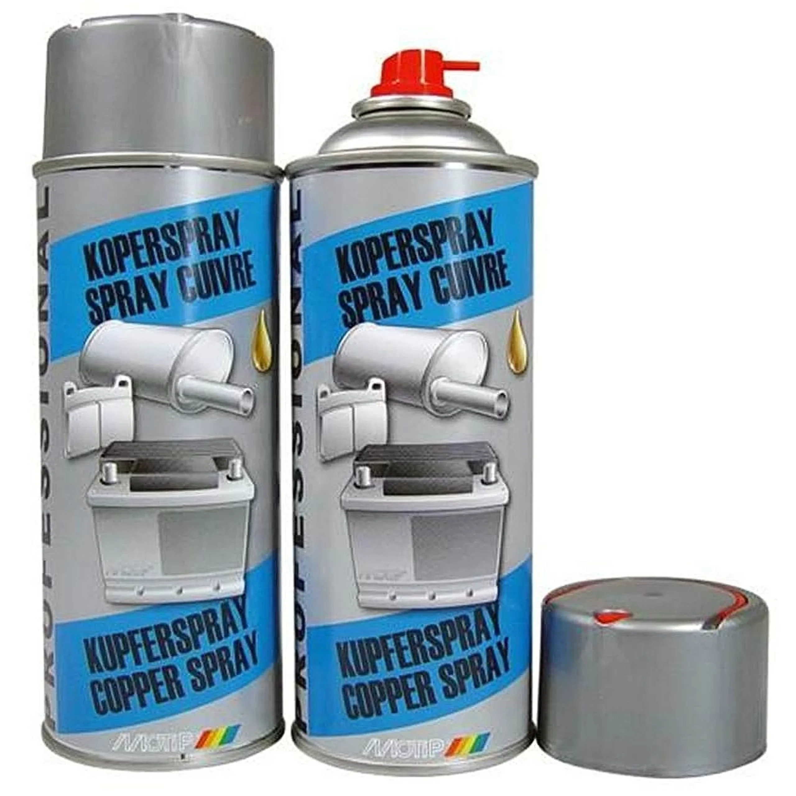 MoTip Koperspray spray cuivre - Grasa de cobre en Aerosol 400ml