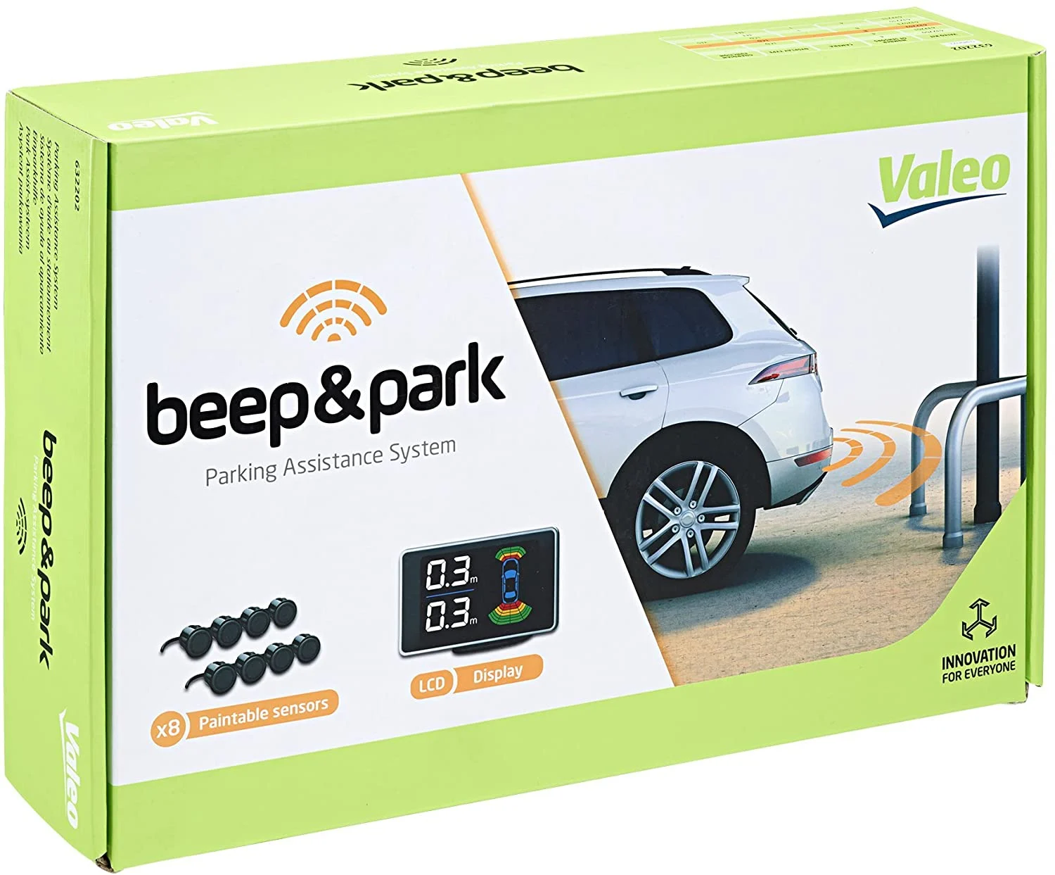 New Parking Sensor Valeo Kit 5 (8 Sensores)