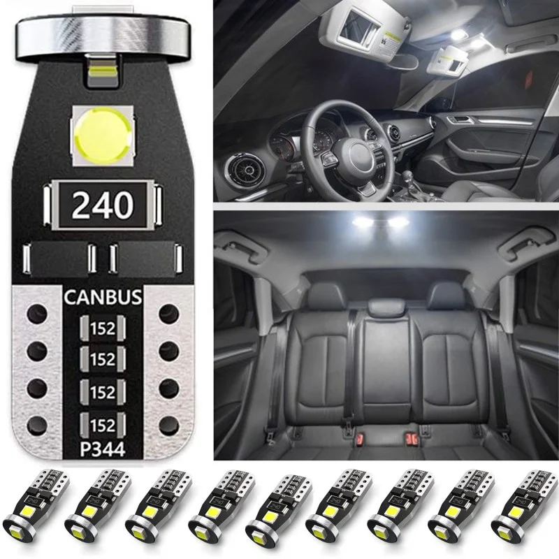 OFERTA - 10 x Bombillas LED blancas w5w t10 Canbus - RXTP®