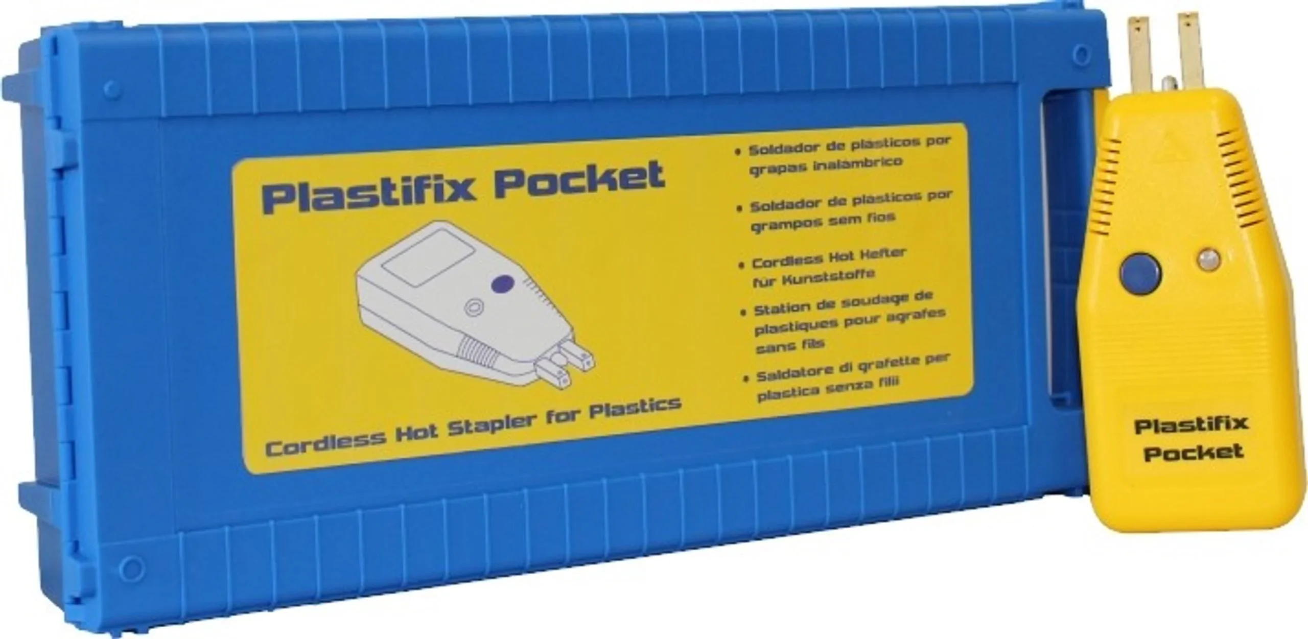 ROBERLO Plastifix Pocket PLASTIC HOT STAPLING KIT - Juego de reparación de plástico sin cable