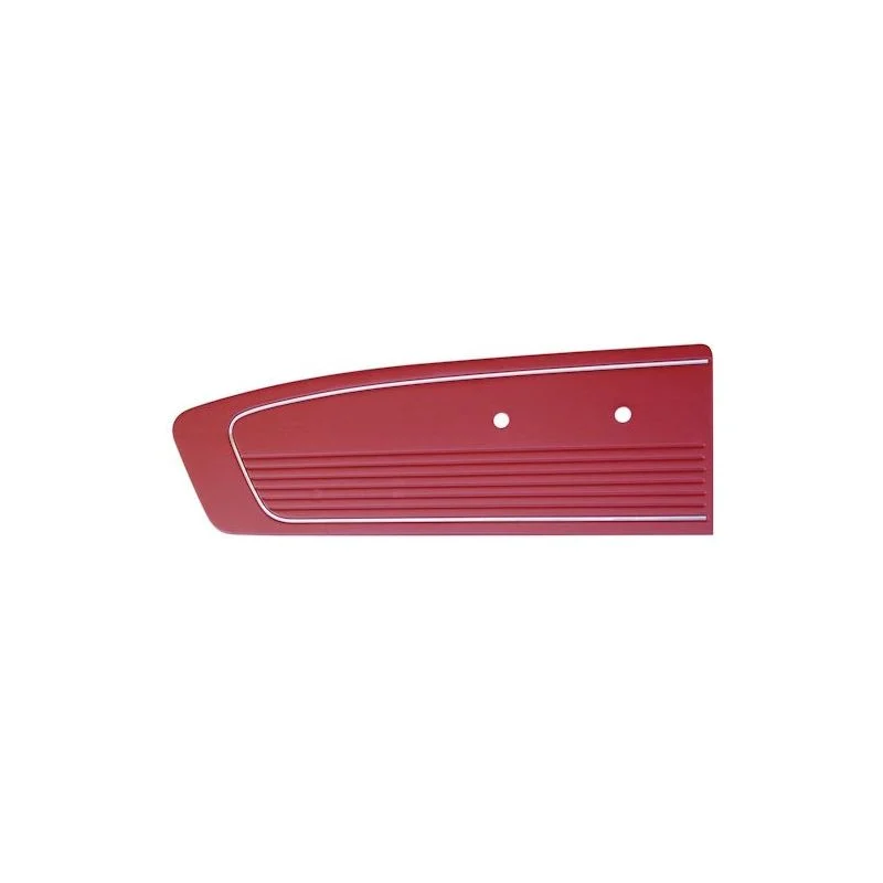 Paneles de puerta estándar rojo 66