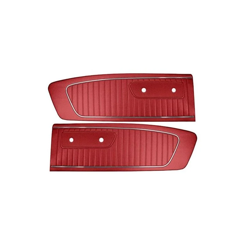 Paneles de puerta estándar, rojo claro 65