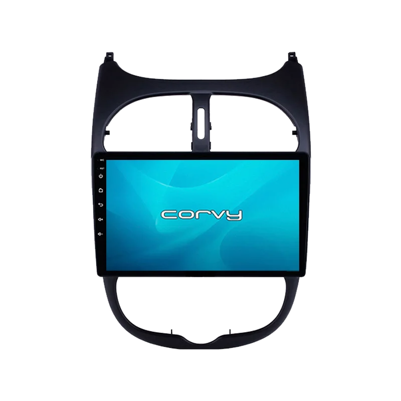 Pantalla Peugeot 206 1999-2010 con CarPlay y Android Auto - Corvy ®