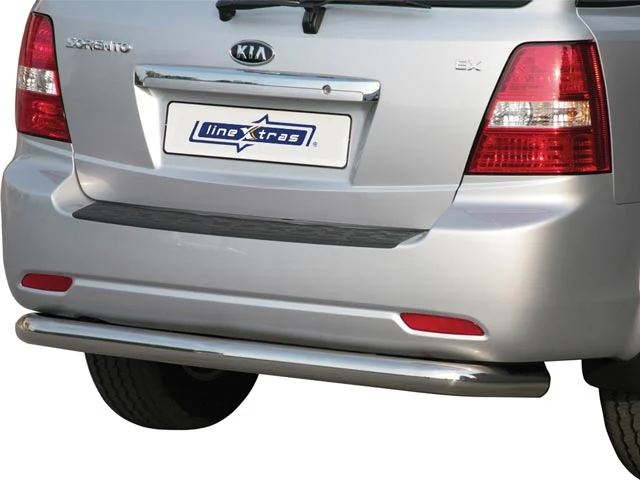 Paragolpes Acero Inoxidable 76mm Tras Kia Sorento 09/2006