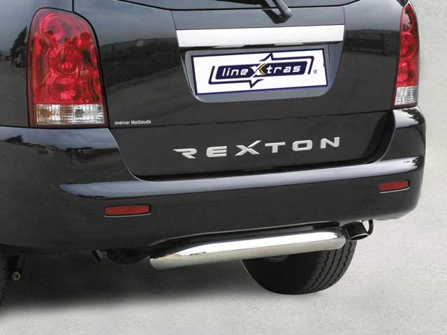 Paragolpes Acero Inoxidable 76mm Tras Rexton Ii