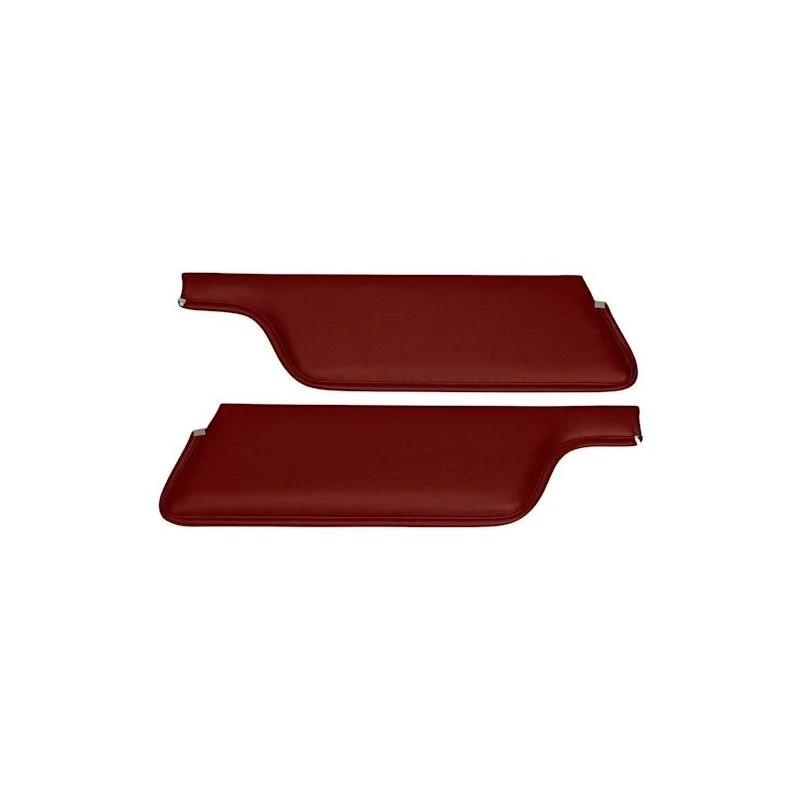 Premium viseras solares convertible rojo 67-68
