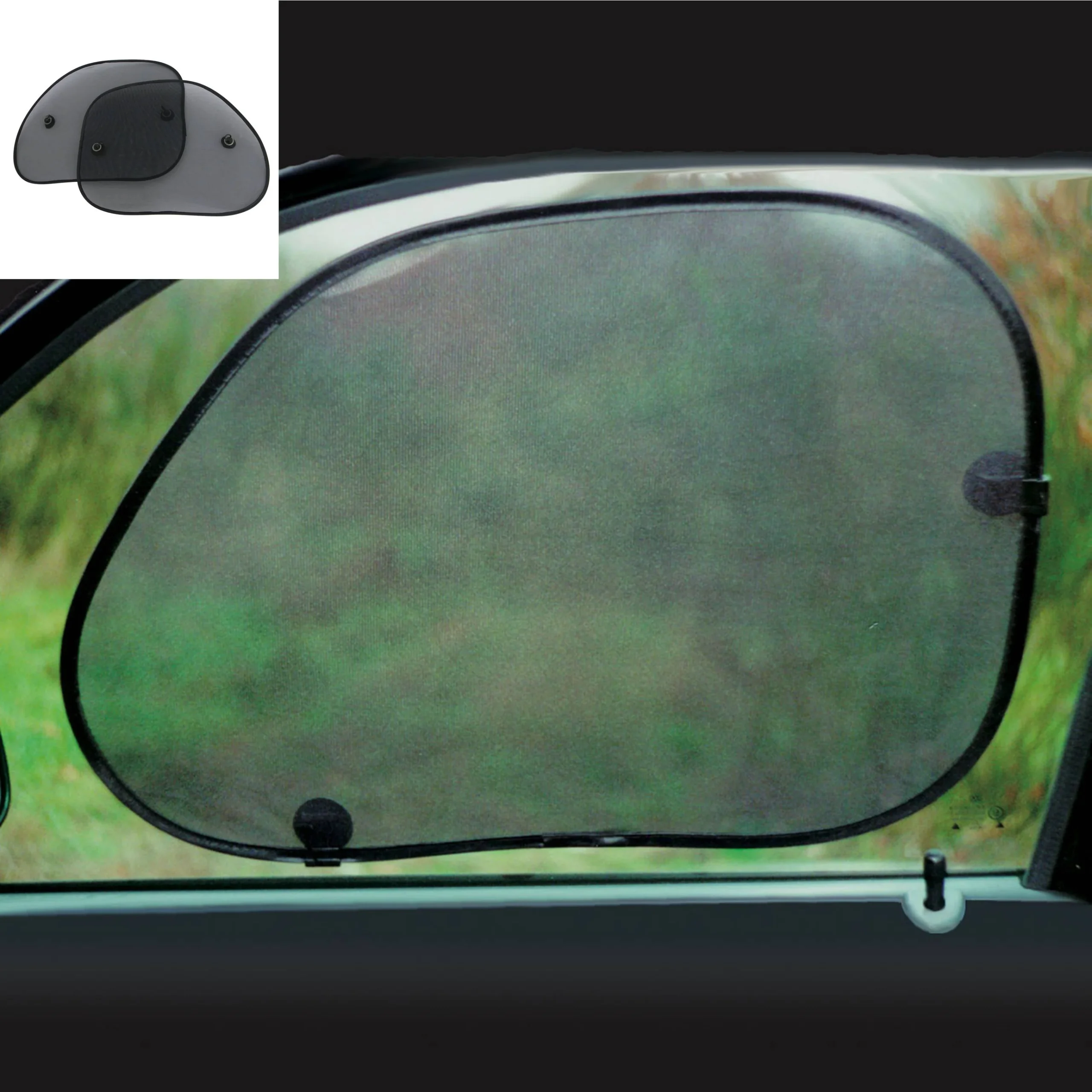 Parasoles Laterales 2 Uds Con Forma 38x65cm.