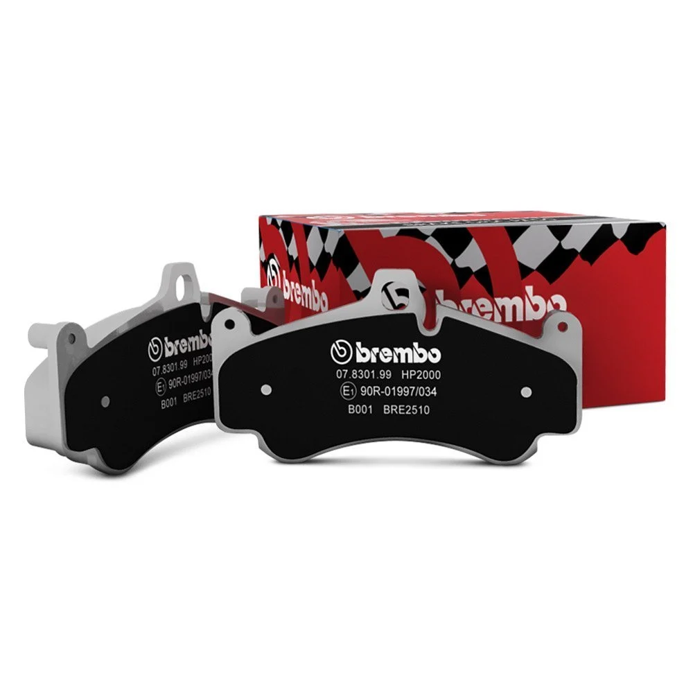 Pastillas Sport Brembo Hp2000 Delanteras Peugeot 206 Hatchback (2a/C) 2.0 S16 100kw 06/99->