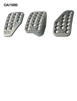 Pedales Serie Completa De 3 Pedales En Aluminio Con Tratamiento De Arenación Con Acelerador Estándar. Todos Los Pedales Llevan T