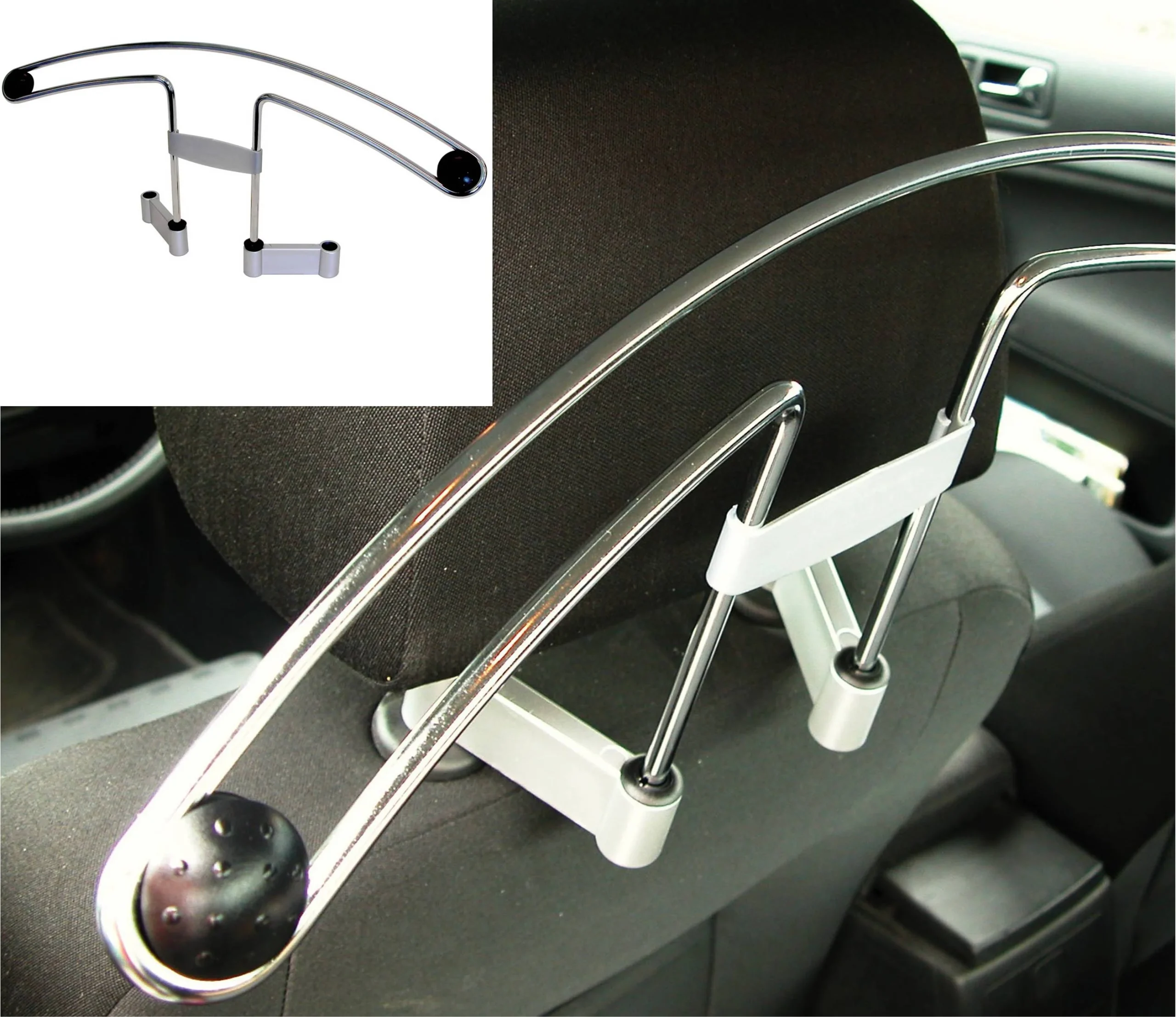 Percha Ropa Para Reposacabezas.