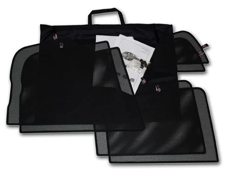 Cortinillas especificar Car shades Mercedes Vito 5 doors LWB chasis largo 2014-