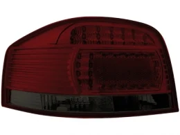 Pilotos Led Audi A3 8p 03+ _ Red/Smoke