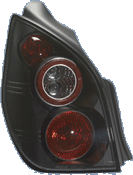 Pilotos Traseros Al Ci C2 03- Jdm Black