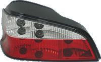 Pilotos Traseros Al Pe 106 96- Red/Clear