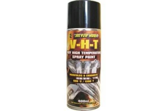 Pintura Negra Que Resiste Temperaturas Altas, Spray 400ml