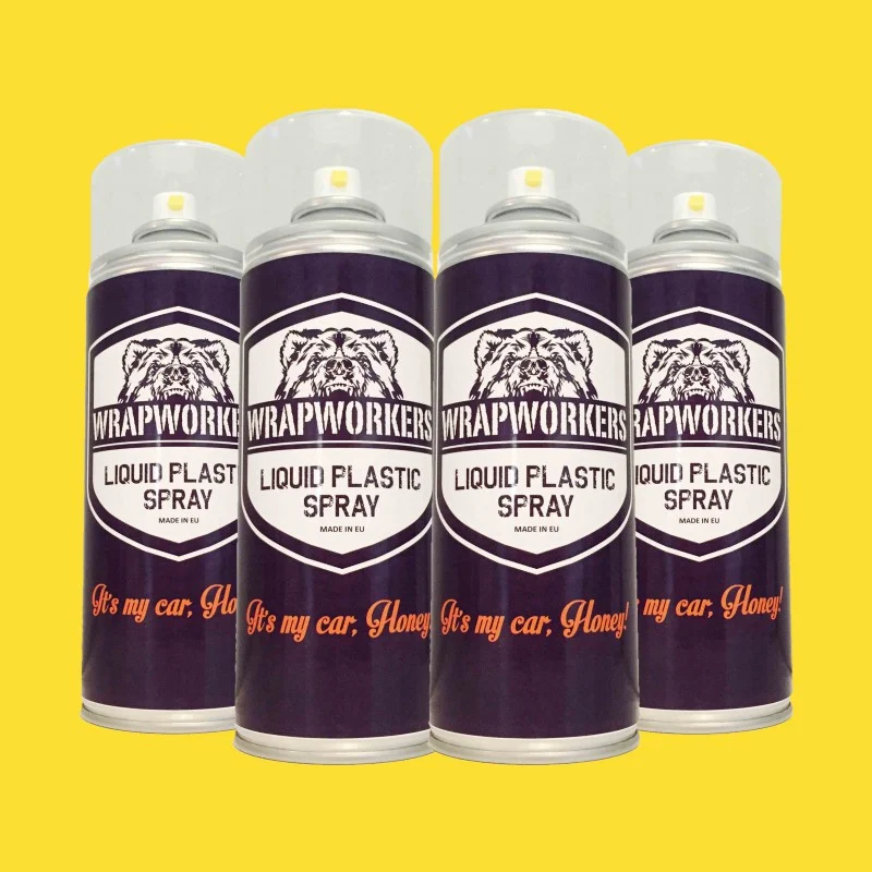 Pintura para llantas: 4 spray AMARILLO MATE