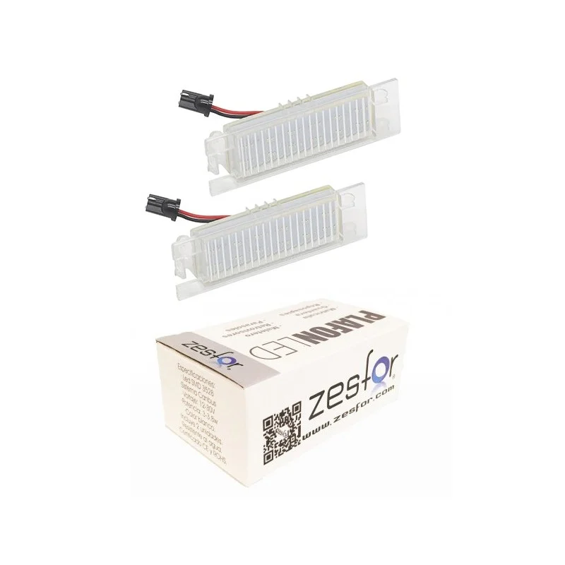 Plafones de matrícula LED para Alfa Romeo 147 (2000-2010)