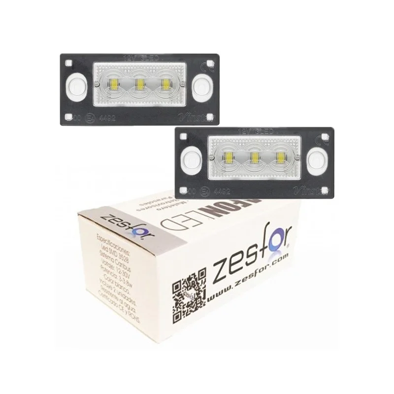 Plafones de matrícula LED para Audi A3 8L Restyling (2001-2003)