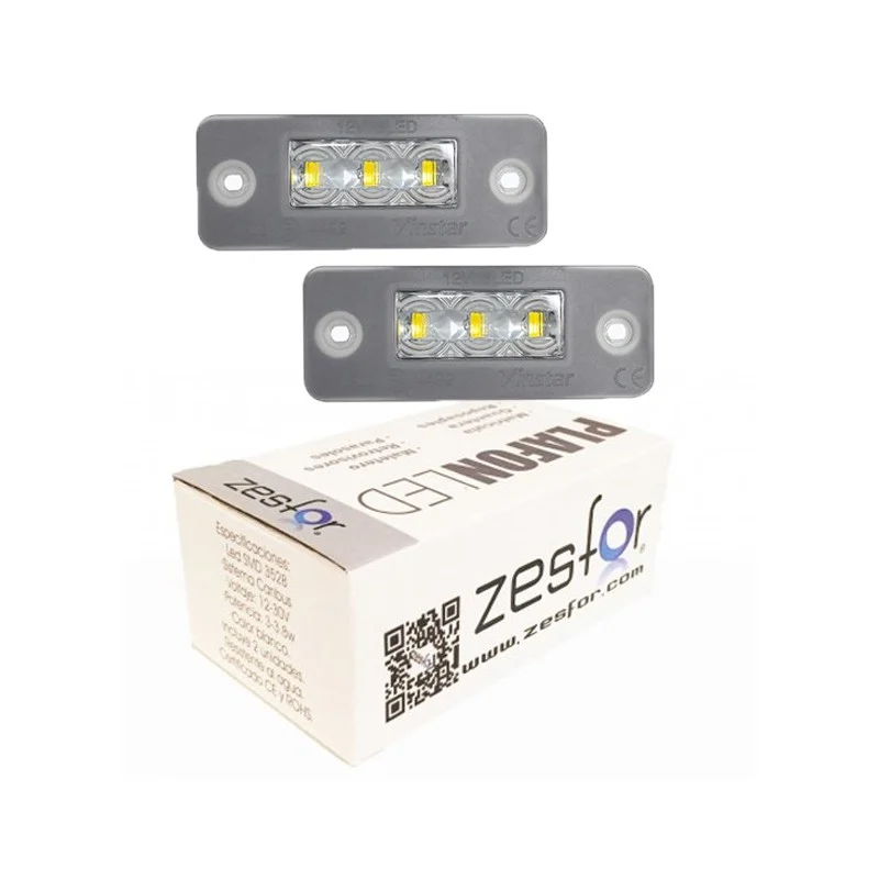 Plafones de matrícula LED para Audi A8 D3 (2002-2010)