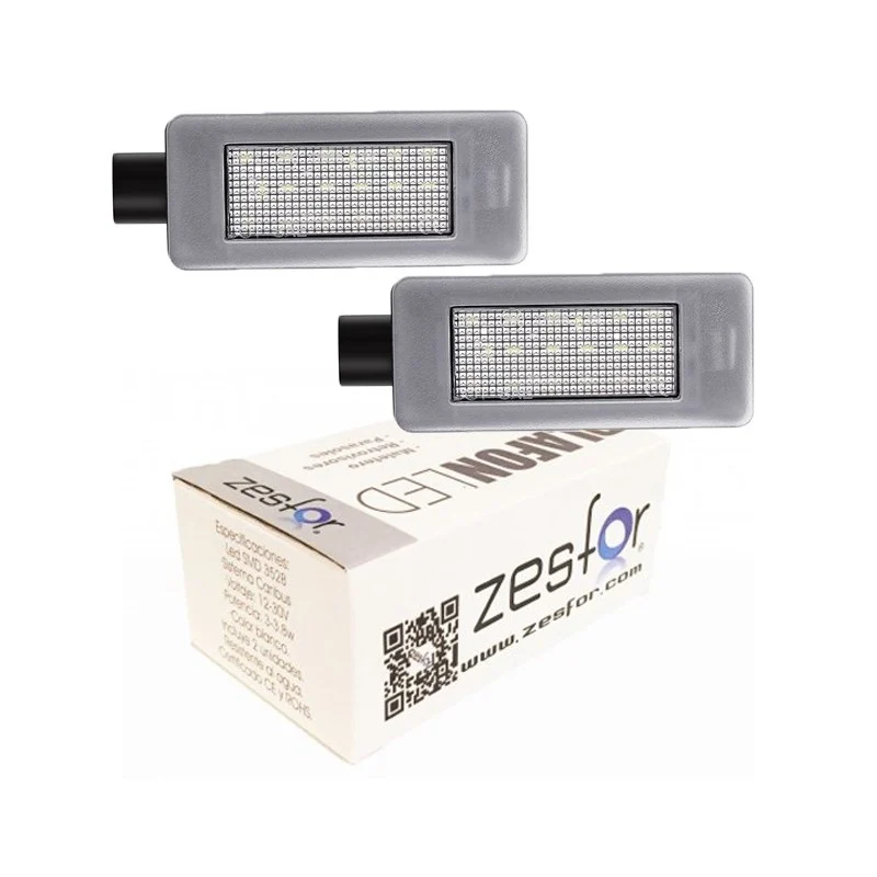 Plafones de matrícula LED para Citroen DS3 (2010-2019)