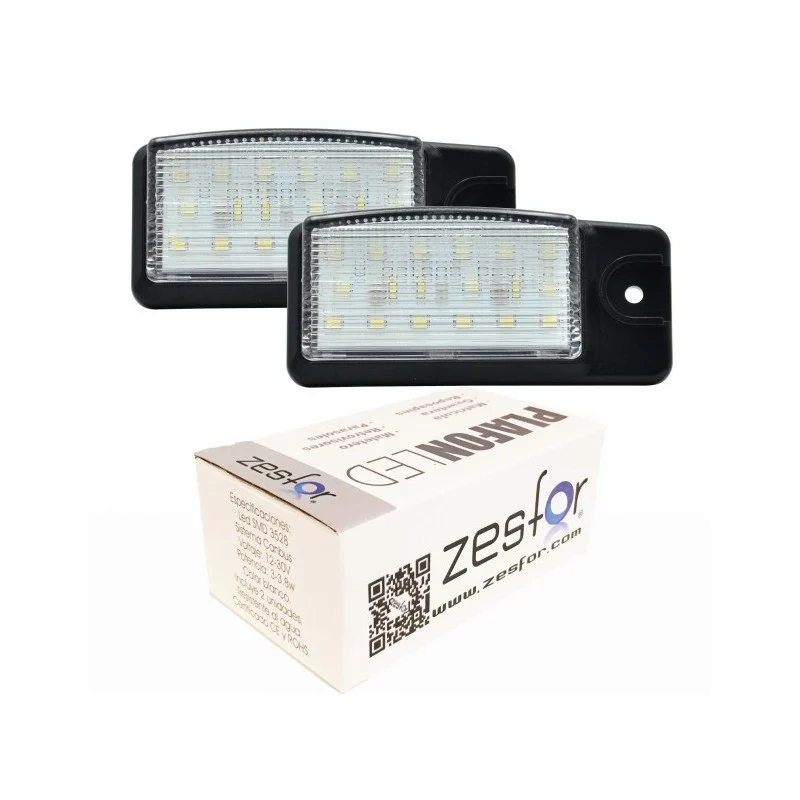 Plafones de matrícula LED para Infinity FX35/FX37/FX50/QX70 (2009-2018)
