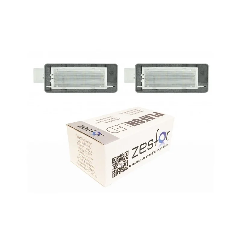 Plafones de matrícula LED para Renault Zoe (2012-actualidad)