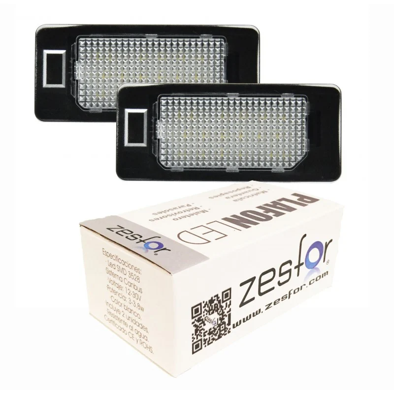 Luces de matrícula LED para Audi A5 Coupé y Sportback (2007-2016)