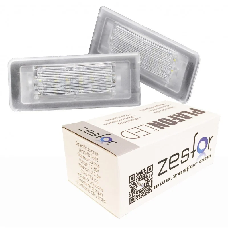 Luces de matrícula LED para Audi TT Coupe y Cabrio (1998-2006)