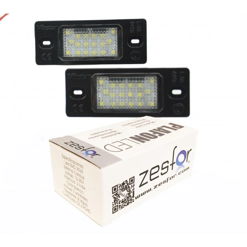 Luces de matrícula LED para Audi TT Coupé y Cabrio (2006-2014)