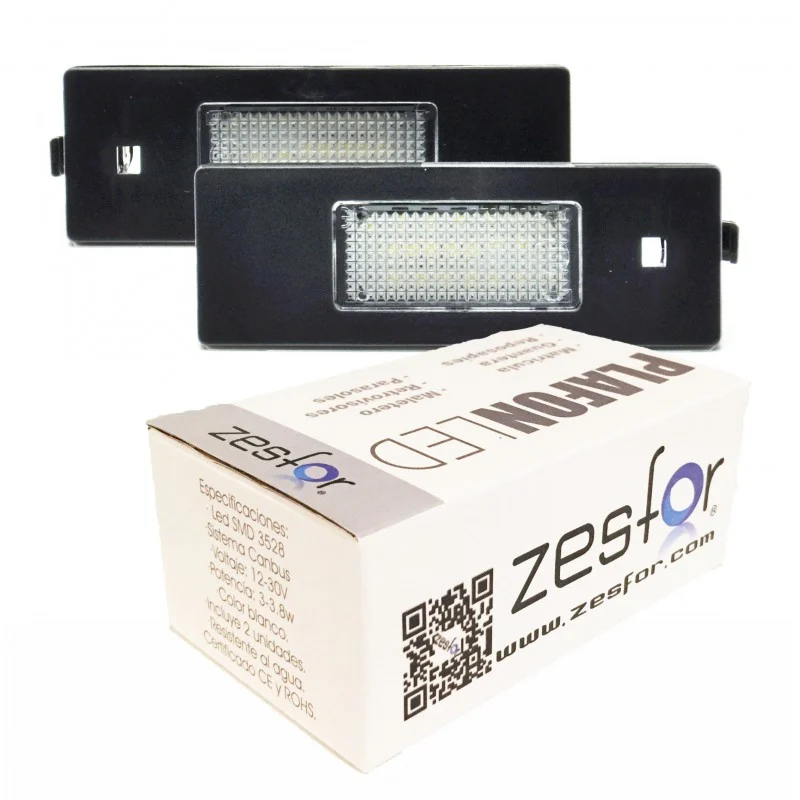 Luces de matrícula LED para BMW Z4 E85 coupe y cabrio (2002-2009)