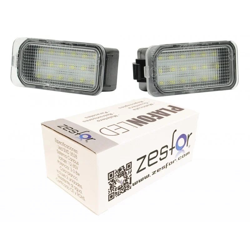 Plafones LED de matrícula Ford Kuga (2008~2015)